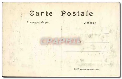 Interior da igreja de Barcy — após o passagem de tropas alemãs — Guerra de 1914 — Editor LL, n° 105 — Verso