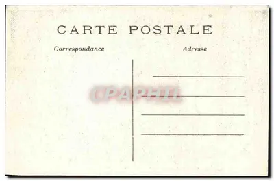 Escola destruída pelos bárbaros — Batalha da Marne — 1914 — J.M.T. — Verso