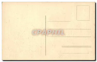 Reims — Ayuntamiento después de los bombardeos 1914-1918 — Colección G. Dubois — Reverso