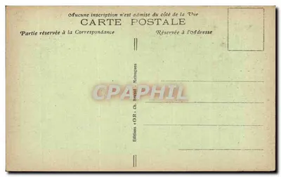 Reims (1919) — Hotel de Ville. Mayorality. — Verso