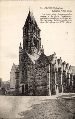 Orbec (Calvados) — Igreja de Nossa Senhora — Edit. Duprez n°21
