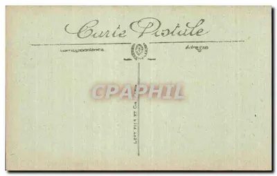 Ruínas da igreja Saint-Waast — Nef lateral — Armentières — Editor Levy fils et Cie, Paris, n° 508 — Verso