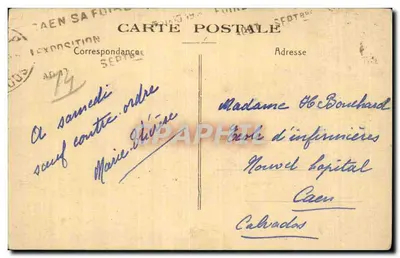 Anctoville (Calvados) — Fronton Orfanato Rayer — Rewers