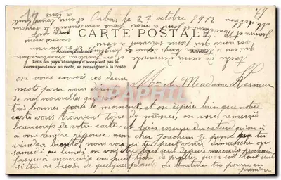 Zamek Épinay — Okolice Isigny — Normandia — Wydawca 'La C.P.A.' n°50 — Rewers