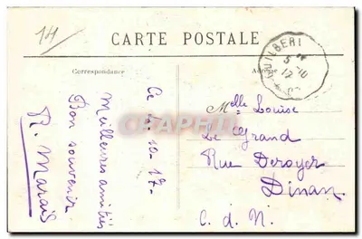 TORIGNY-SUR-VIRE — Onder de Esdoorns — Collectie Lejemtel — Achterkant