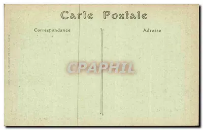Vila de MONTCEAU — após o bombardeio pelos alemães — Visé Paris N° 313 — Verso