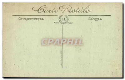 Albert (Somme) — Die Basilika nach dem Bombardement — Visé Paris n° 614 — Rückseite