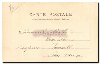 Bayeux — Velhas casas — J. L. édit., Paris — Verso