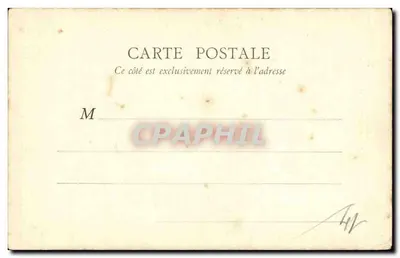Caen — Wieża Środkowa — B.F. Paris — Rewers