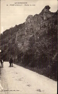 Pont-d'Ouilly - Rocher do Leão — P. Lovasseur, fot.-edit., Fiers