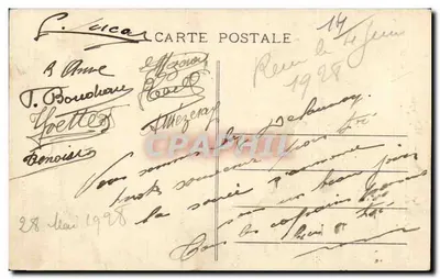 Pont-d'Ouilly - Rocher do Leão — P. Lovasseur, fot.-edit., Fiers — Verso