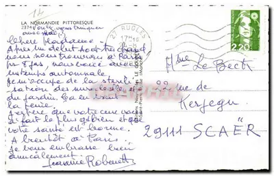 Czy chcesz spokojnie przyznać to? — Le Goury — Wydawnictwo Normandzkie — Rewers