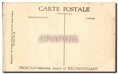 Stara pocztówka Wojna 1914 Militaria Zwycięzcy Marcii General Maunoury — Rewers