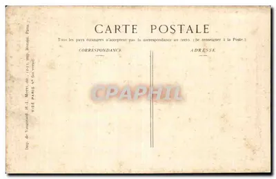 Senlis — Após o bombardeio — Ed. Pays de France n°147 — Verso