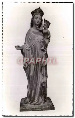 Estátua milagrosa de Nossa Senhora de Beauregard — Orgon (B.-du-Rh.) — Foto Coëtter Macon (S.-et-L.)