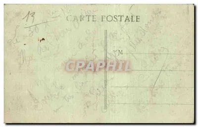 MARSEILLE - Rue Cannebière - P.B. — Rewers