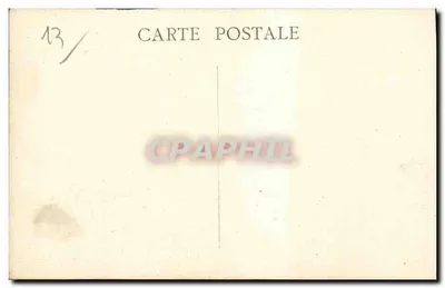 MARSEILLE — Ponto Velho e a Prefeitura — Verso