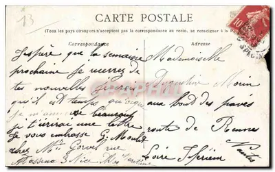 Marselha — Cours Saint-Louis — editor: Antigo Editor de Marselha — Verso