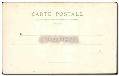 Mézières — A Igreja e casas circundantes no dia seguinte ao bombardeio — S.P., editor, L. Duloir & T. Duloir (Marne) — Verso
