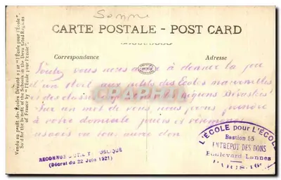 Las ruinas de ALBERT — L'École Supérieure - High School — La Penne — Reverso