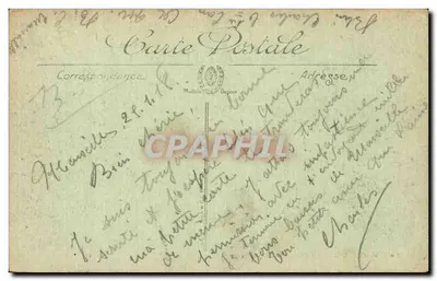 Marseille — La Cannebière — X X — Nieznany wydawca, nr 15 — Rewers