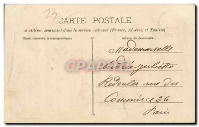 Marseille - O Cais do Porto & a Prefeitura — Donada fot. - Marseille — n° 147 — Verso