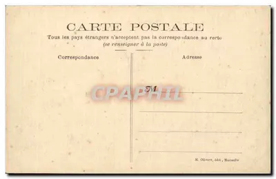 Marseille - Exposição Colonial 1906 - Palais de l'Indo-Chine — Verso