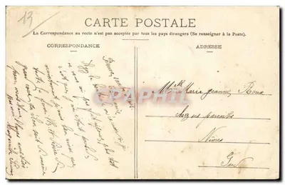 Tipo de Arlésienne — Edição Baryelon, Arles, Depositado — Verso