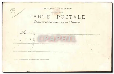 Marseille - Der Pharo - (Institut Pasteur) — Phototypie E. Lacour, 19 rue Thubaneat — Nr. 42 — Rückseite