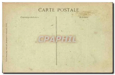 Arras bombardowany — Wielka brama katedry, widok z chóru — Viné, Paryż N° 1573 — Rewers