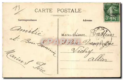 Marseille — Panorama Cannebière — EL. — nr 141 — Rewers