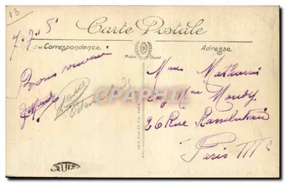 Marseille — Fontaine Estrangin — LL. Wydawca LL, nr 220 — Rewers