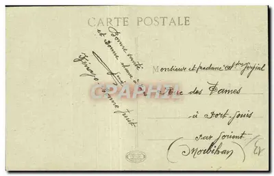 MARSEILLE — Ogólny widok Portu Joliette — C.M. — Rewers