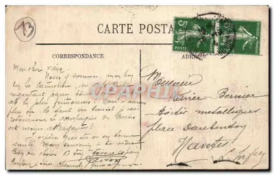 Marseille — La Cannebière — LL. — Selecta — Rewers