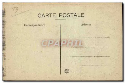 Marseille — Cannebière — Compagnie de Navigation Mixte — A.P. n°53 — Rewers