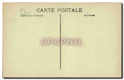 Marselha — A Corniche, Pont de la Fausse Monnaie — Verso