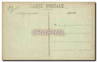 Marseille - Przecinek ulic Allées de Meilhan i Capucines - EL. — Rewers