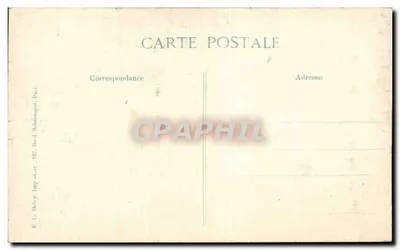 Reims — Rue de Lille — Ruiny po wojnie — Wydawca B.P.D. n° 127 — Rewers