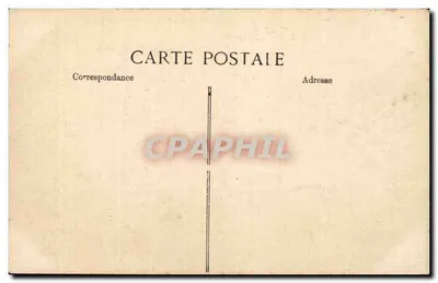 Thièblemont — Ruínas de um restaurante após a batalha da Marne — A. Gauthier, editor Saint-Dizier — Verso