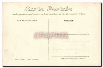 Senlis - Setembro 1914, A Licorne, Rue Bellon e Rue Rougemaille — A.B. — Verso