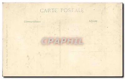Posto de Infantaria Inglesa — British Infantry station — Gliché Marchand, 11ª Série — Verso