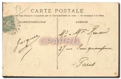 Marsella — Los muelles de Joliette — Fot. E. Labour — Reverso