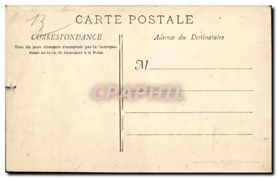 Marseille - Porta Aix — Fototypia E. Lacom, 19, ulica Timbanaeu — Rewers
