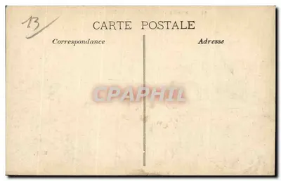 Marseille — dzielnica Fausse Monnaie — E. L. — Rewers