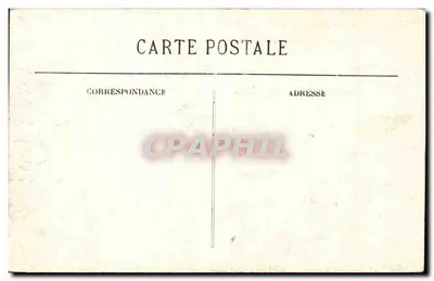 Sommessons — Ruiny kościoła po bombardowaniu — Wydanie historyczne starej fotografii Provost, 15 rue Lafayette, Toulouse — 17. seria N° 143 — Rewers