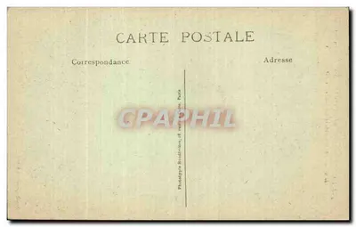 A Igreja de St-Hilaire-le-Grand — destruída — Em Champagne — Phototypie Handeliers, Paris — Verso