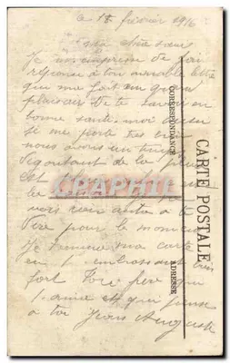 Lenharée — Estrada de Châlons a Esternay após a retirada dos Boches — LL. — Verso