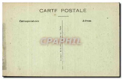 Jonchery-sur-Suippes — Ruinas del pueblo después de la Gran Guerra — Fototipia VI-6 París — Reverso