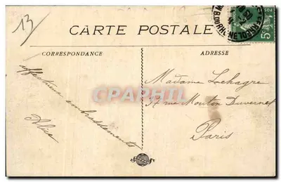 Marseille. Kasa oszczędności — nieznany wydawca, n° 49 — Rewers