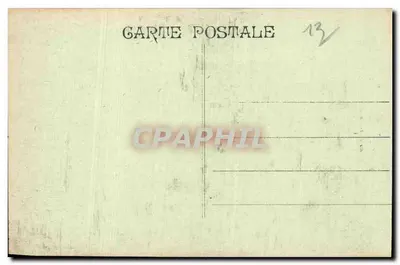Marselha — Exposição Colonial 1922 — Palácio da Tunísia — Entrada dos Souks — Verso